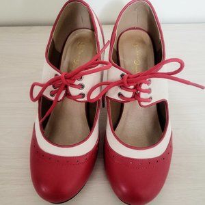 RED GRAHAM STREET DRESS SHOES